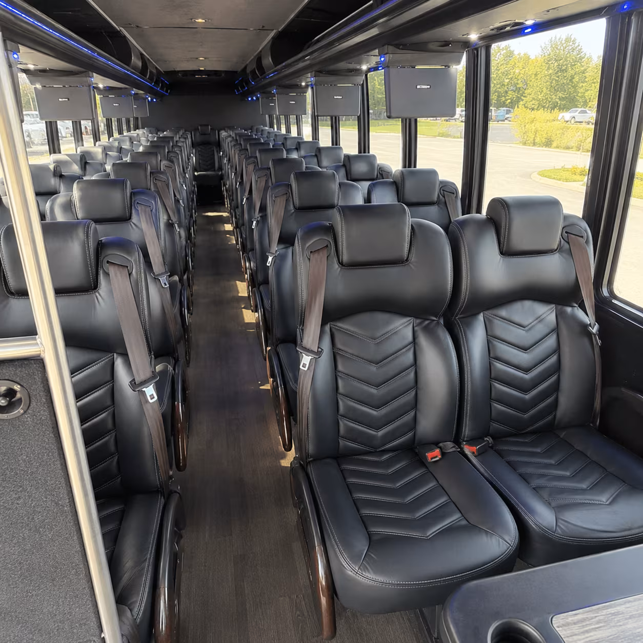 Daytona Beach Airport Shuttle & Transportation party bus exterior