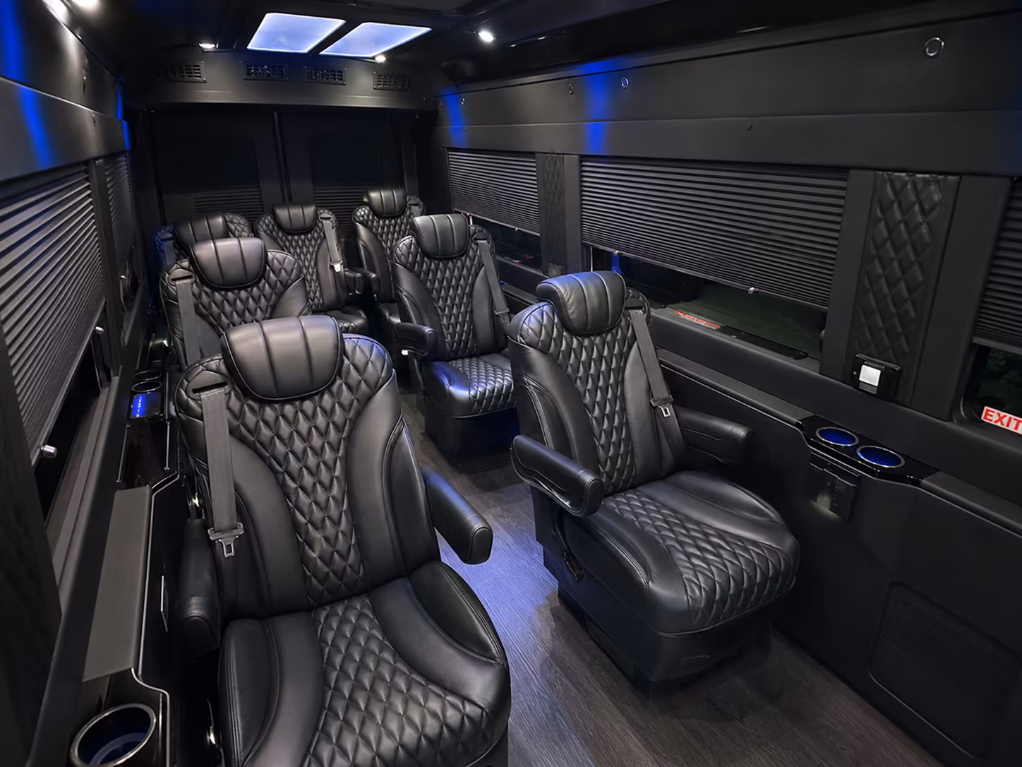 Daytona Beach Airport Shuttle & Transportation party bus exterior