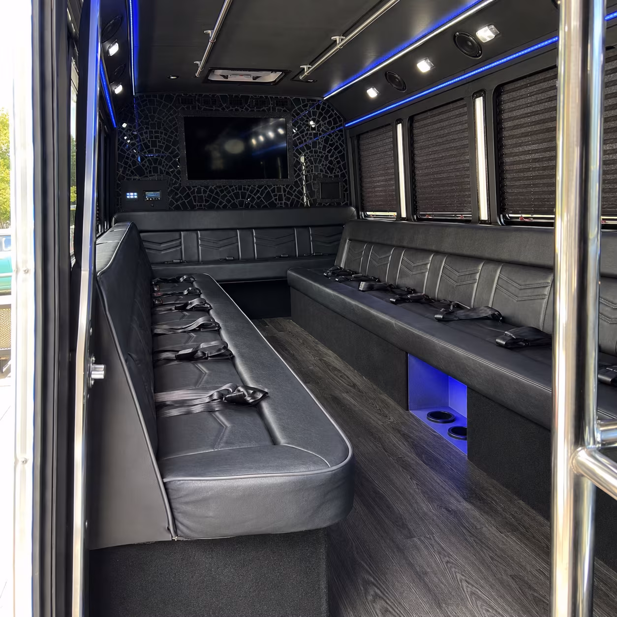 Daytona Beach Concert & Music Festival Transportation onboard seating
