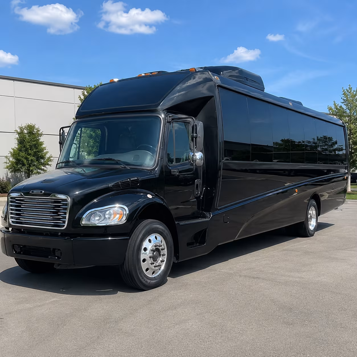 Daytona Beach Corporate Transportation party bus exterior
