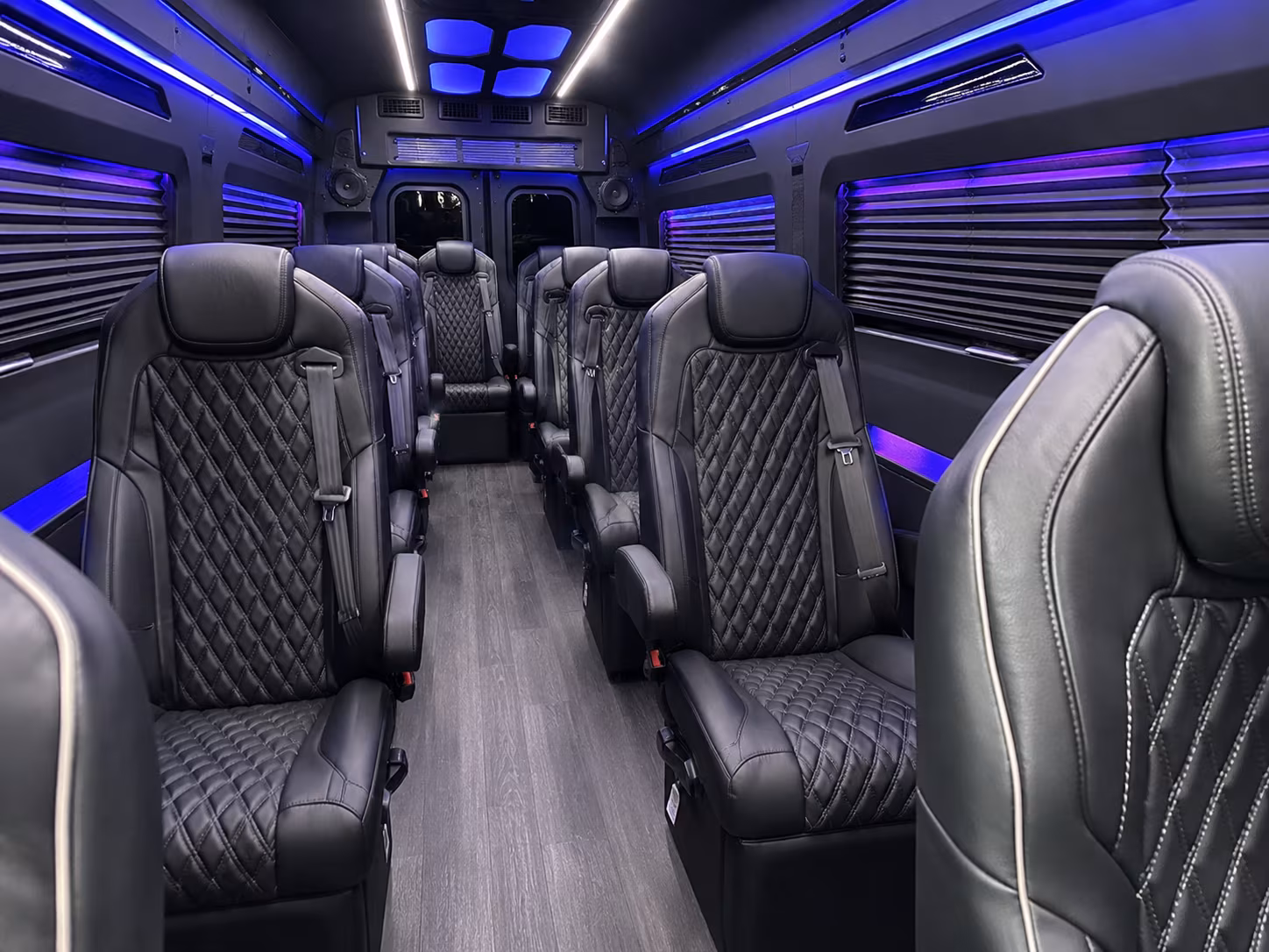 Daytona Beach Corporate Transportation onboard seating