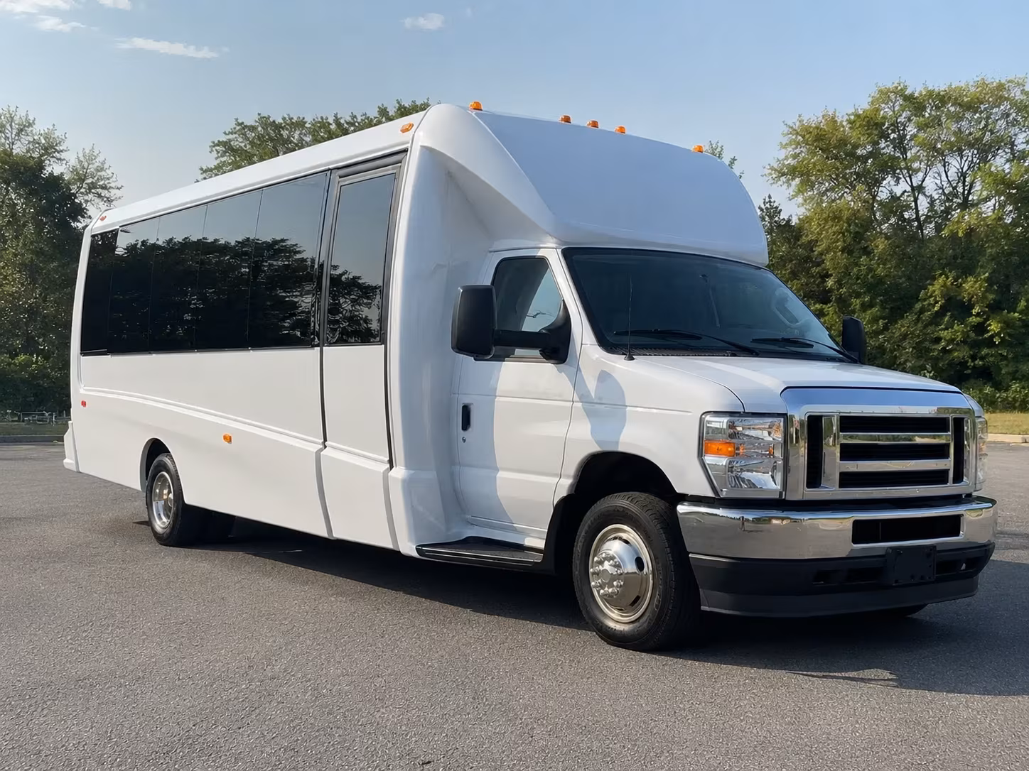 Daytona Beach Private Event Transportation party bus exterior
