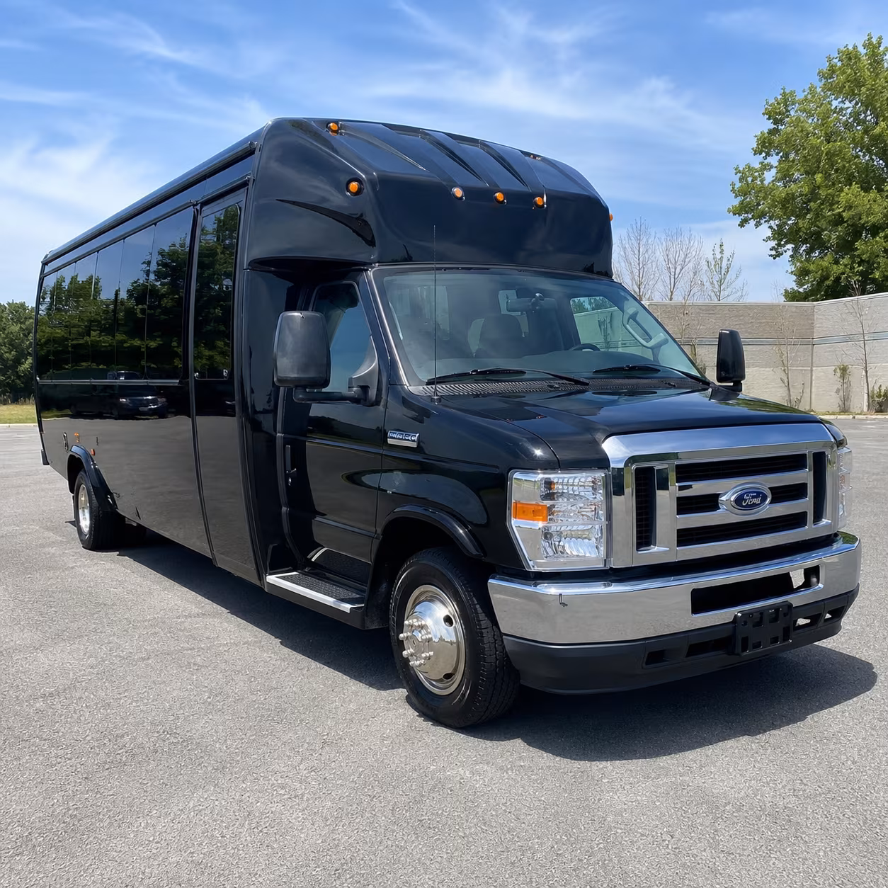 Daytona Beach Prom & Homecoming Transportation party bus exterior