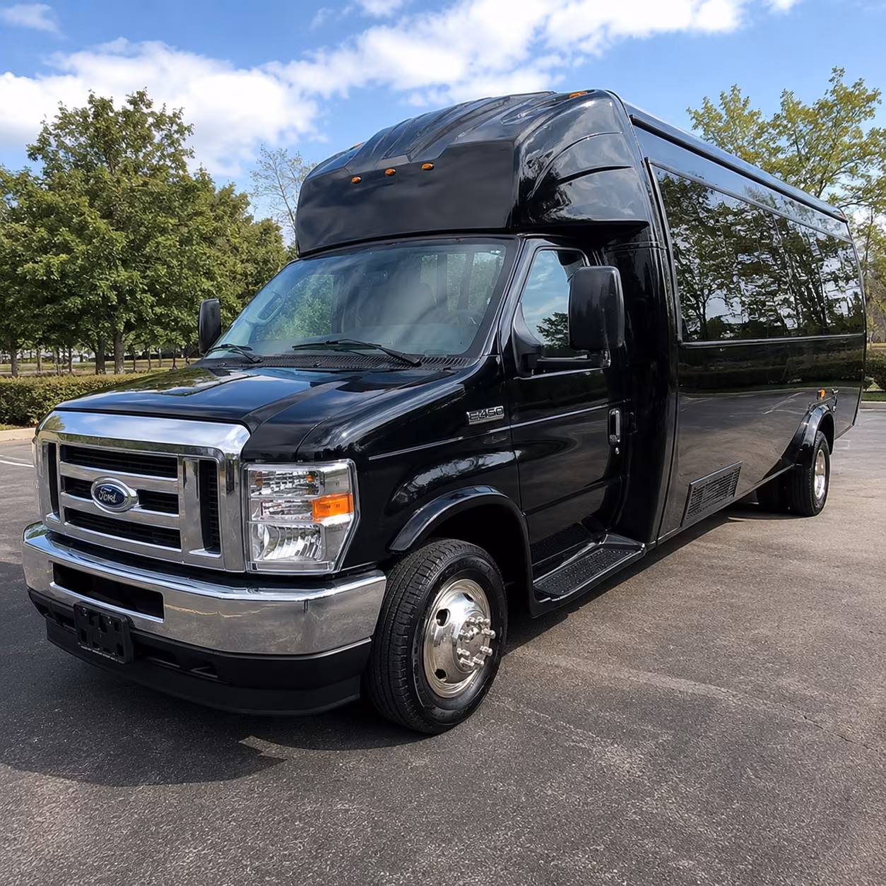 Daytona Beach Prom & Homecoming Transportation party bus interior