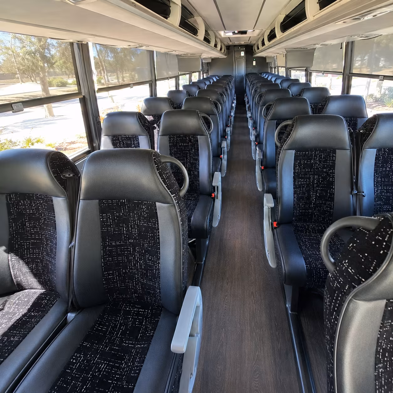 Daytona Beach School Event Transportation party bus exterior