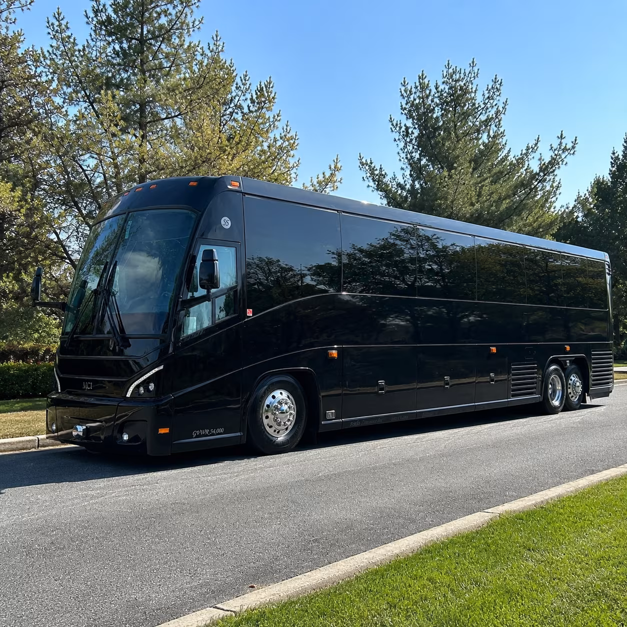 Daytona Beach School Event Transportation party bus interior