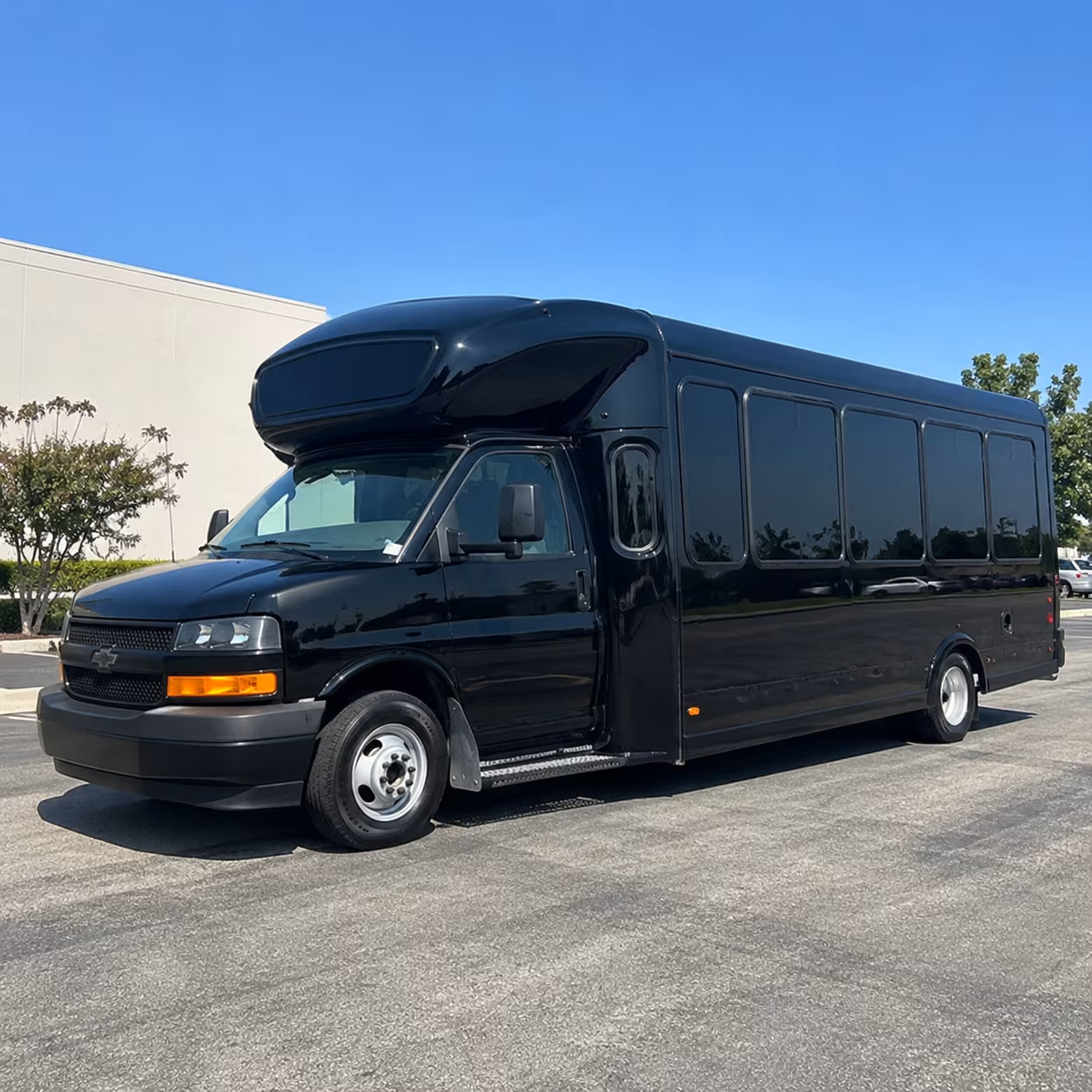 Daytona Beach Sporting Event Transportation party bus exterior