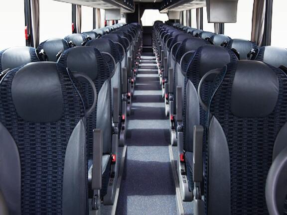 Port Orange bus rental interior