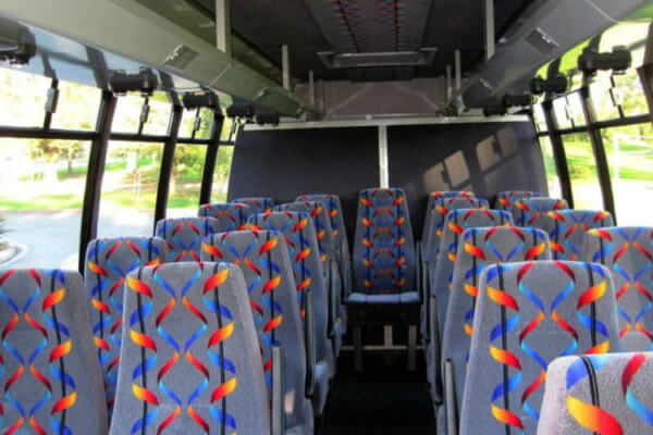 shuttle bus Gainesville interior