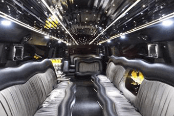 white hummer limo interior Port Orange